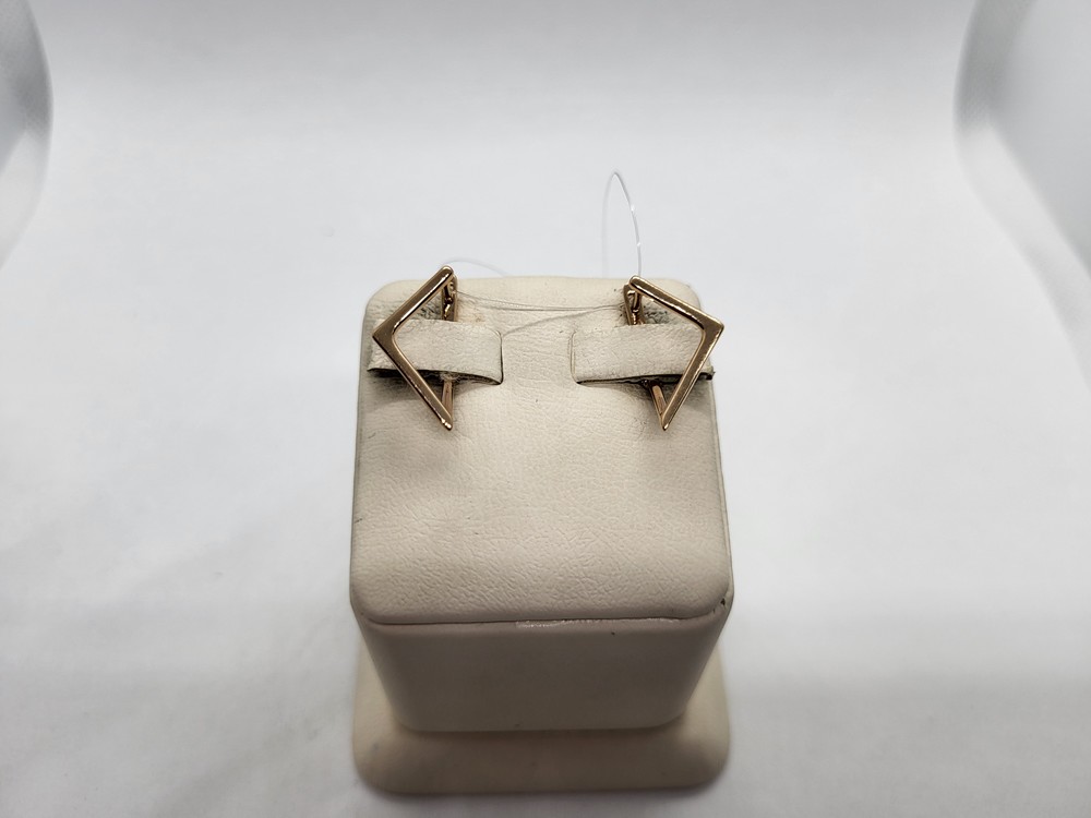 СЕРЬГИ БЕЗ КАМНЯ (Au 585)