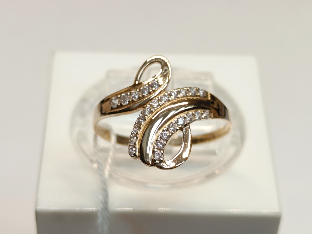 КОЛКМИ585 КОЛЬЦО С КАМНЯМИ (Au 585)