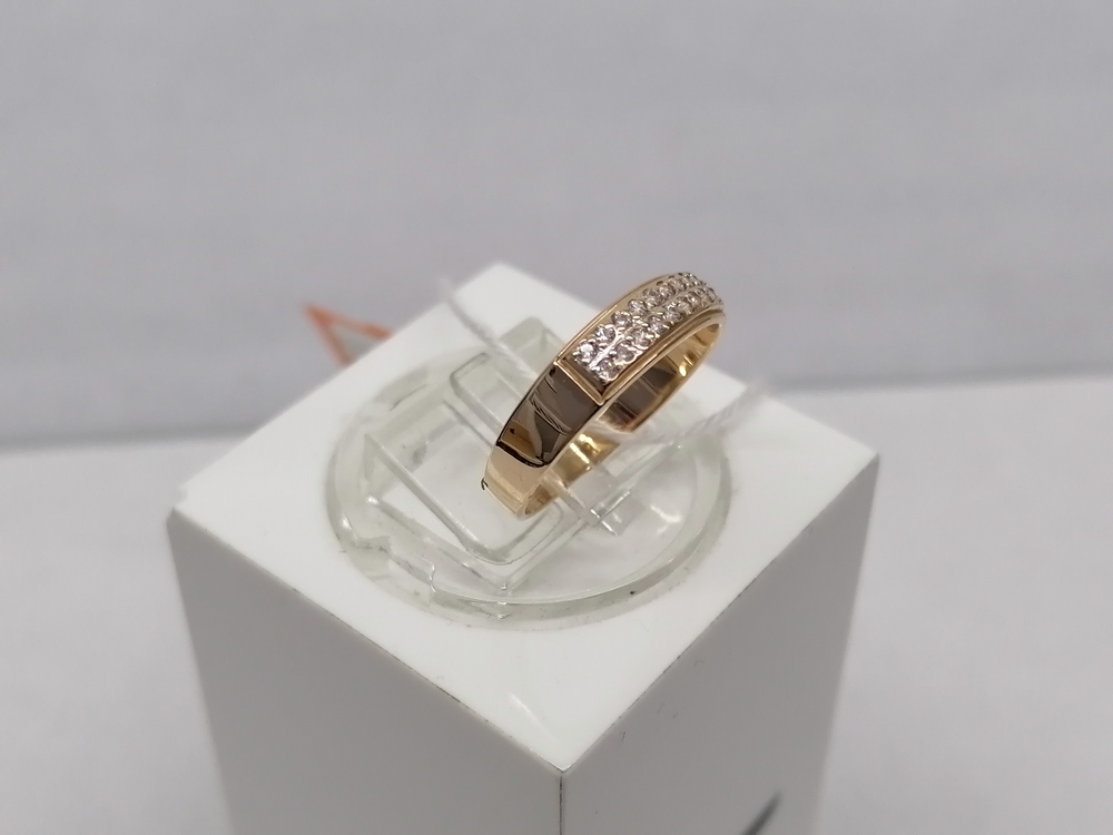 КОЛКМИ585 КОЛЬЦО С КАМНЯМИ (Au 585)