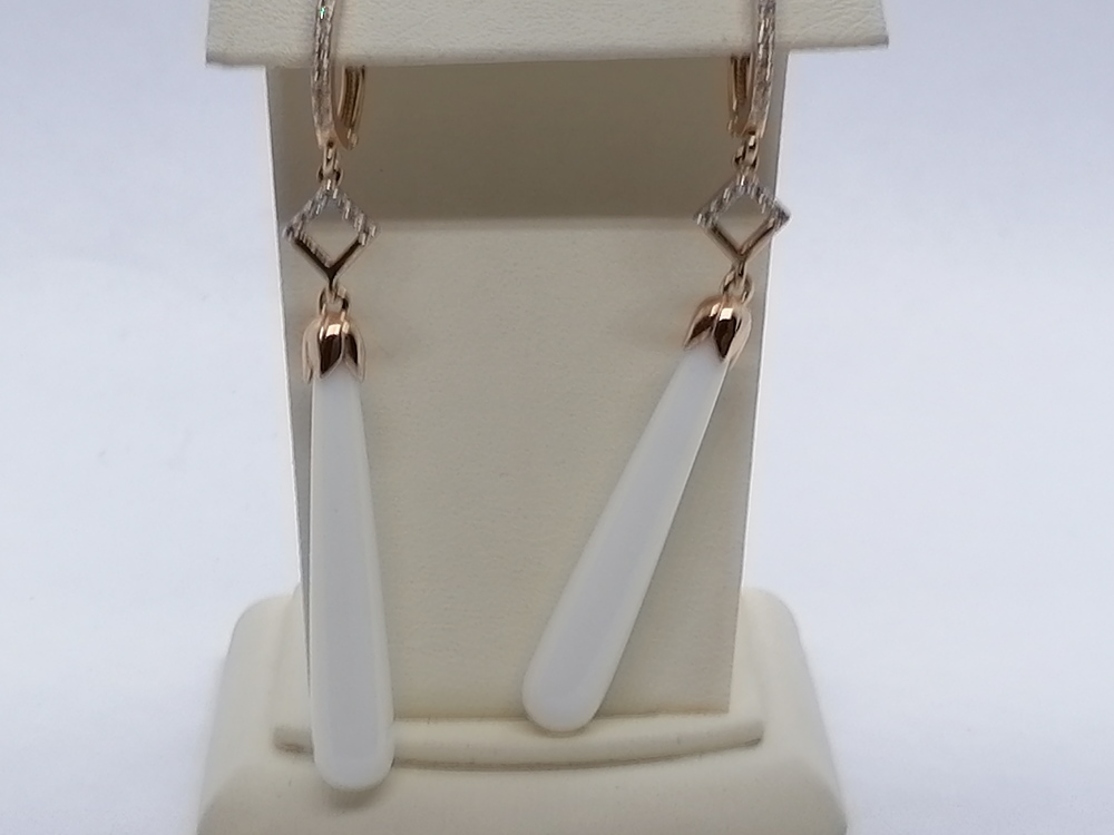 СКМИ585 СЕРЬГИ С КАМНЯМИ (Au 585) СКМИ585 СЕРЬГИ С КАМНЯМИ (Au 585)