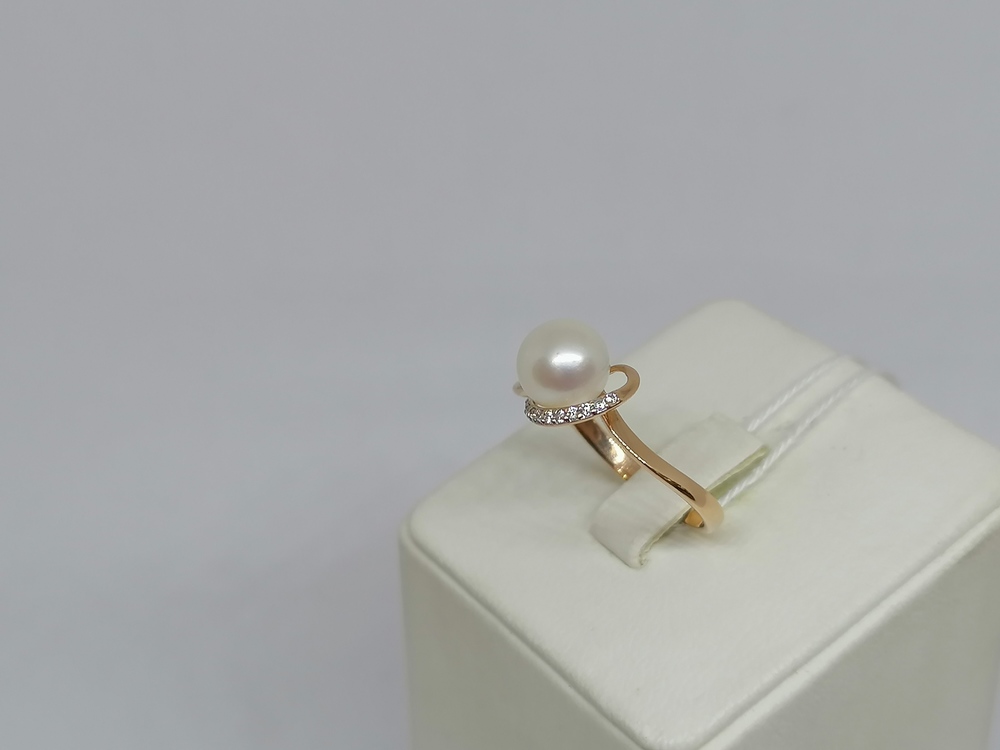 КОЛКМИ585 КОЛЬЦО С КАМНЯМИ (Au 585)