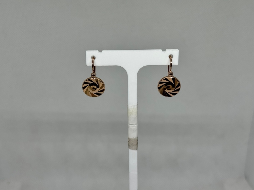 СЕРЬГИ БЕЗ КАМНЯ (Au 583)