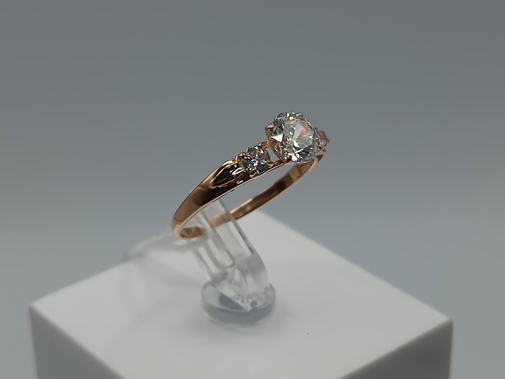 КОЛКМИ585 КОЛЬЦО С КАМНЯМИ (Au 585)