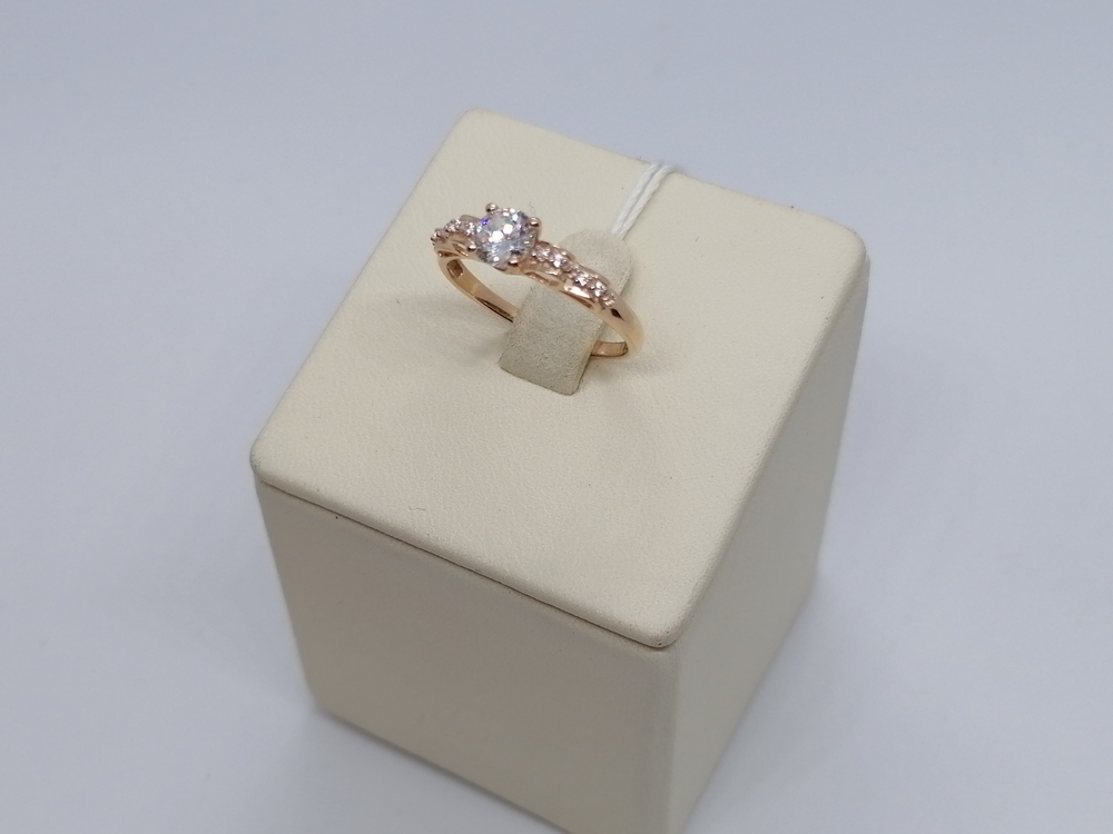 КОЛКМИ585 КОЛЬЦО С КАМНЯМИ (Au 585)