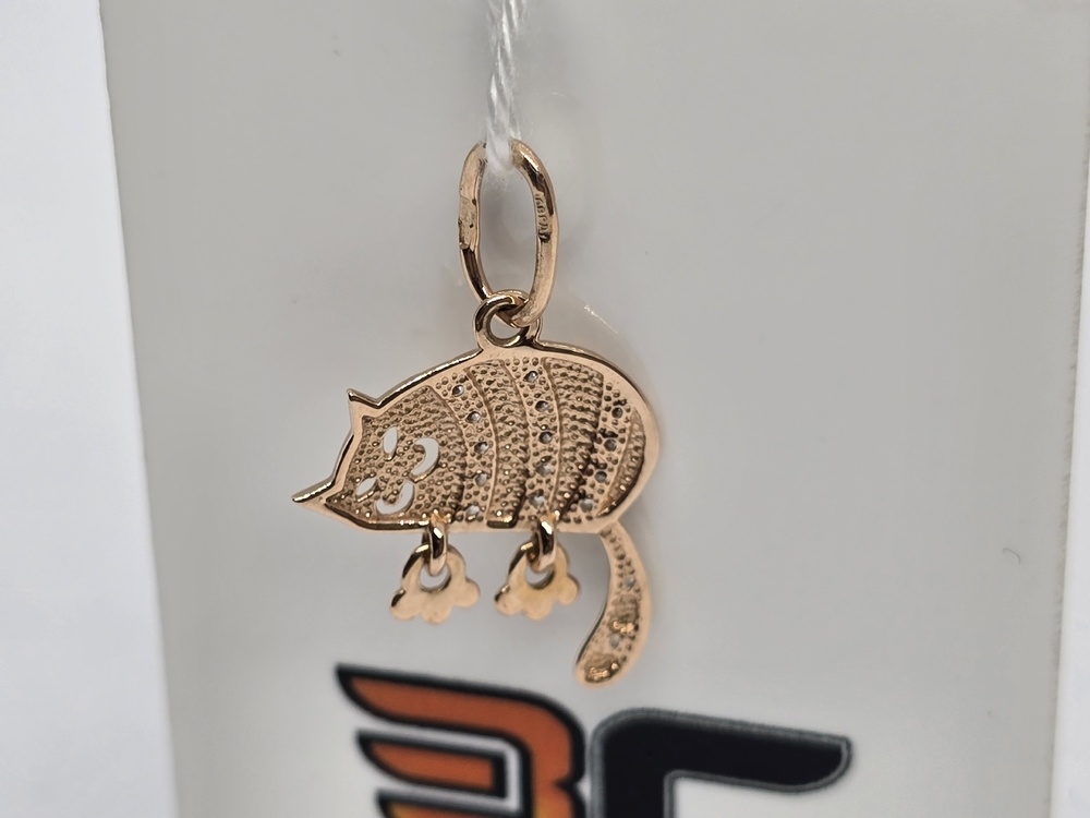 ПОДКМИ585 ПОДВЕСКА С КАМНЯМИ (Au 585)