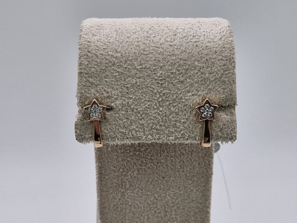 СЕРЬГИ С КАМНЯМИ (Au 585)