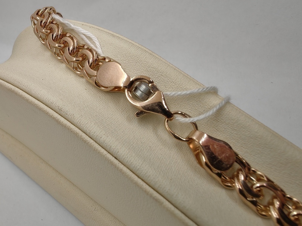 ЦЕПЬ ПОЛНОВЕСНАЯ Бисмарк (Au 585)