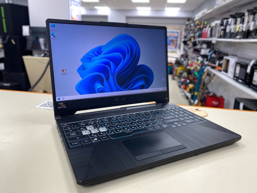 Ноутбук ASUS tuf gaming a15; Ryzen 5 4600H, GeForce GTX 1650 TI, 16 Гб, 512 GB, Нет