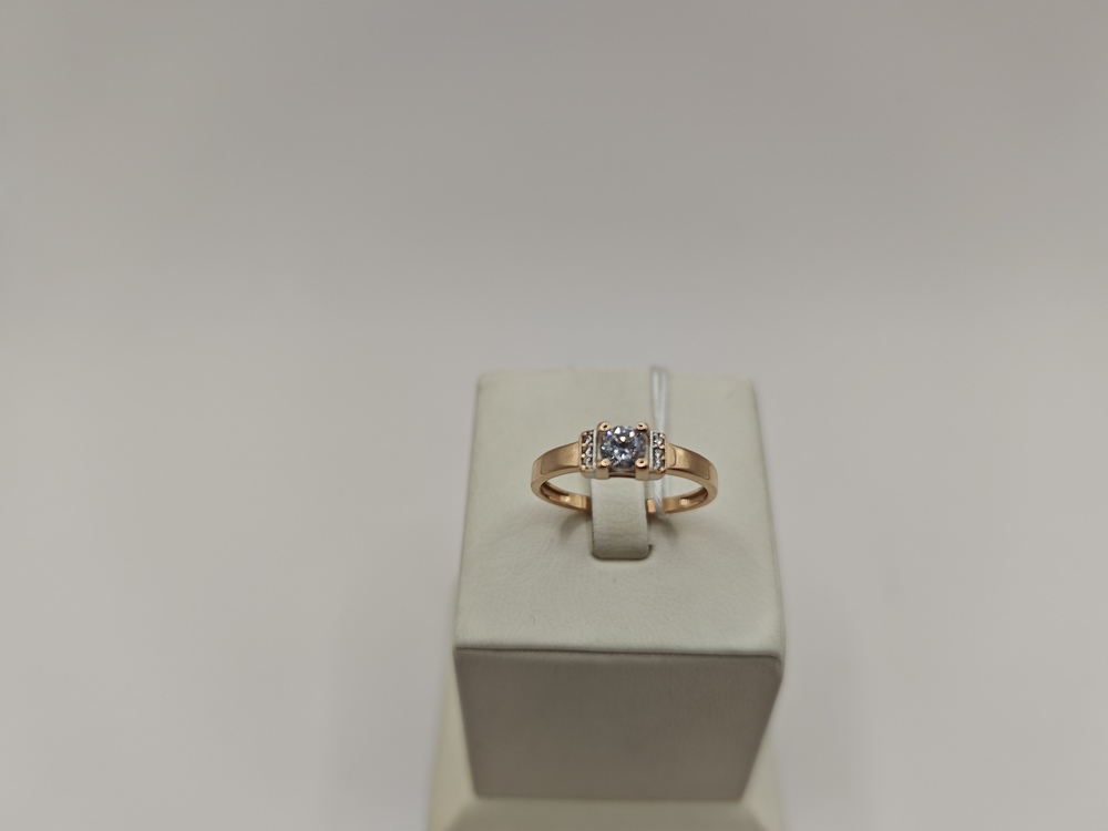 КОЛКМИ585 КОЛЬЦО С КАМНЯМИ (Au 585)