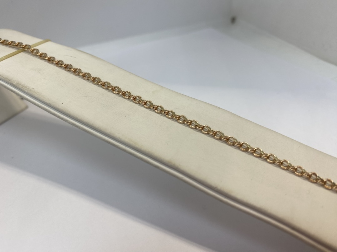 БРАСЛЕТ ПУСТОТЕЛЫЙ Кардинал (Au 585)