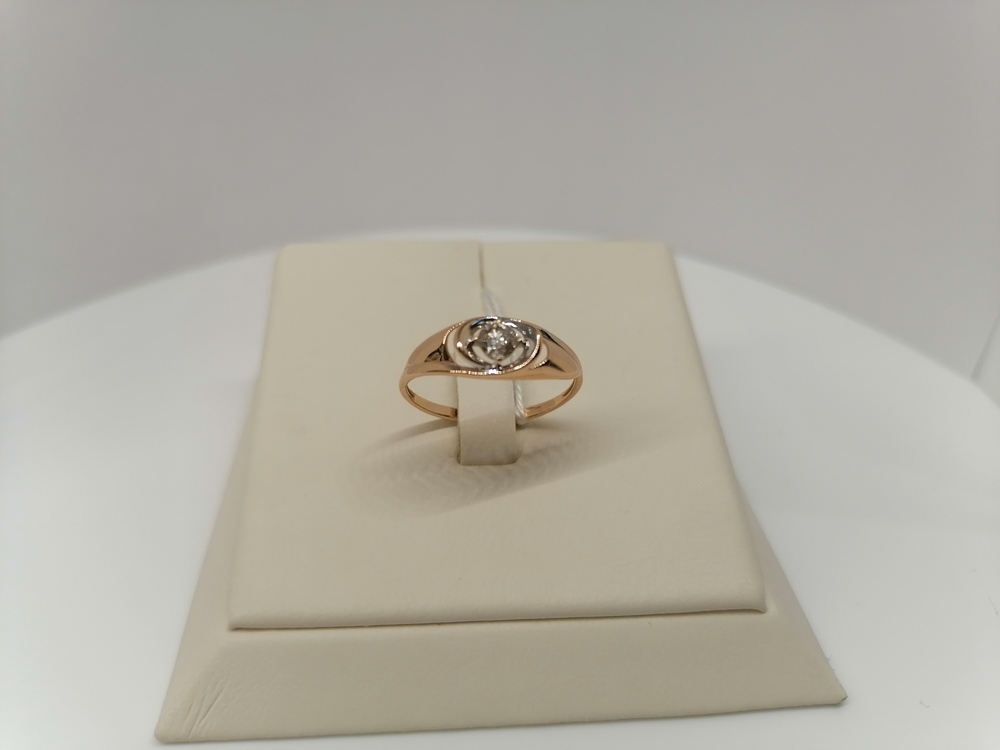 КОЛЬЦО БРИЛЛИАНТ Au 585