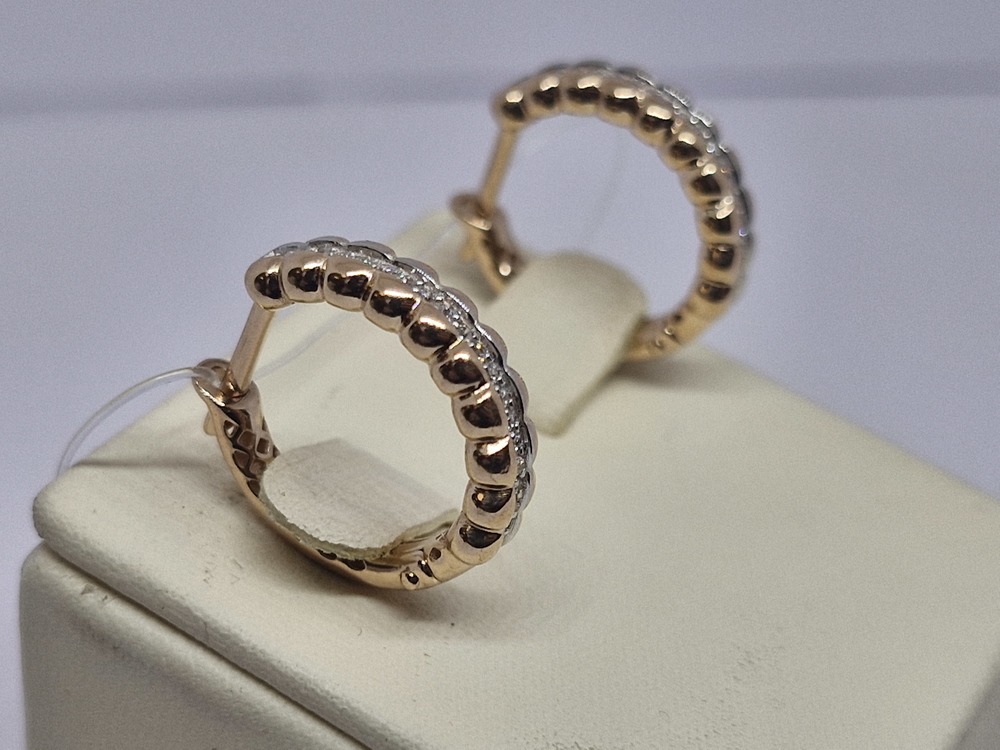 СЕРЬГИ С КАМНЯМИ (Au 585)