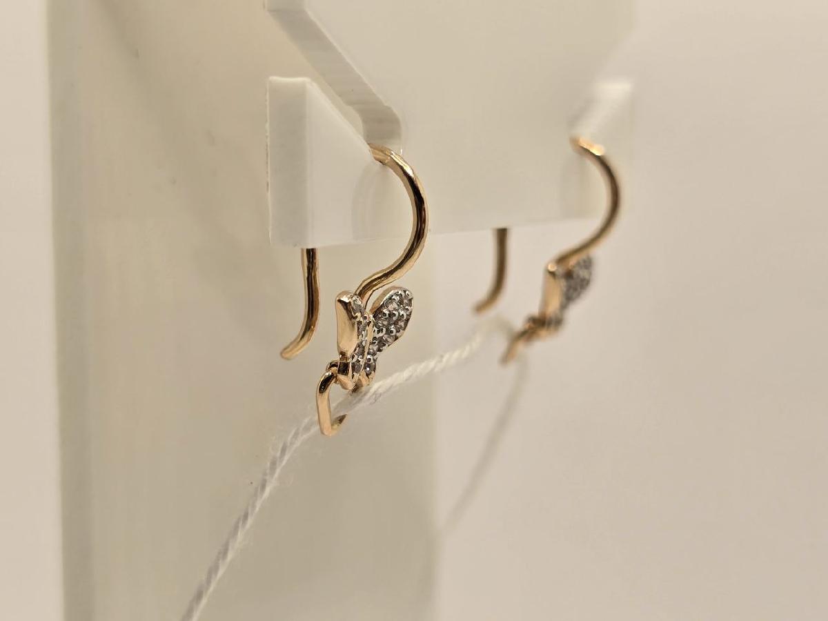 СЕРЬГИ С КАМНЯМИ (Au 585)