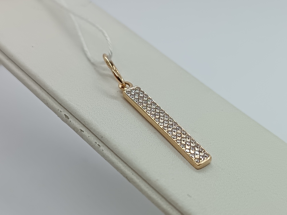 ПОДВЕСКА С КАМНЯМИ (Au 585)