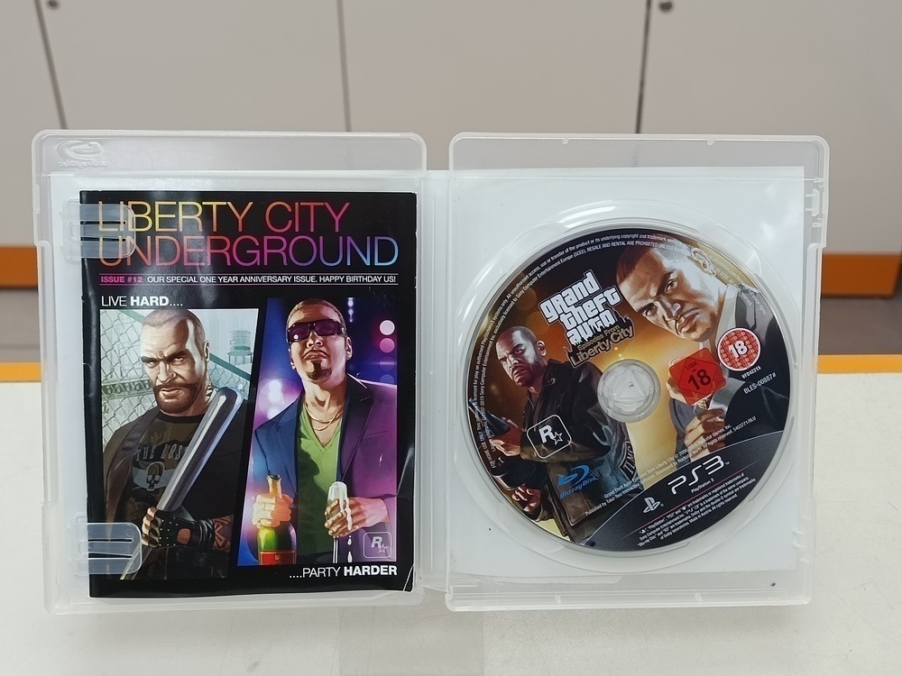 Игра Playstation 3 Grand Theft Auto: Episodes from Liberty City