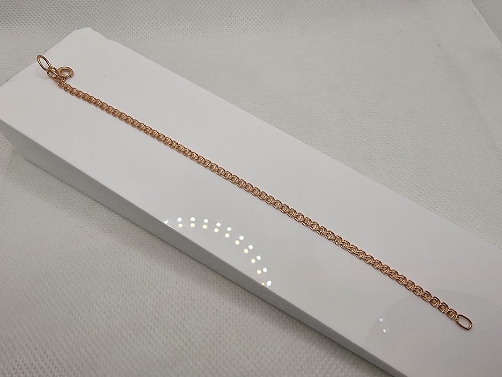 7040270-16 БРАСЛЕТ ПОЛНОВЕСНЫЙ Лав (Au 585)