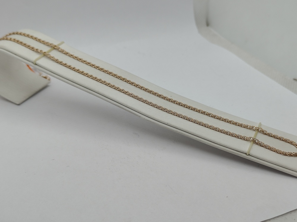 ЦПБС585 ЦЕПЬ ПУСТОТЕЛАЯ Бисмарк (Au 585)