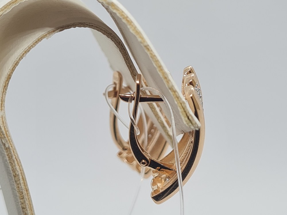 СЕРЬГИ С КАМНЯМИ (Au 585)