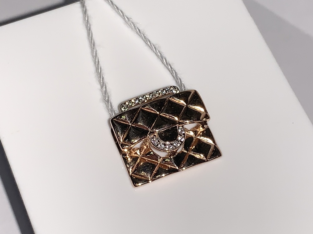 ПОДВЕСКА С КАМНЯМИ (Au 585)