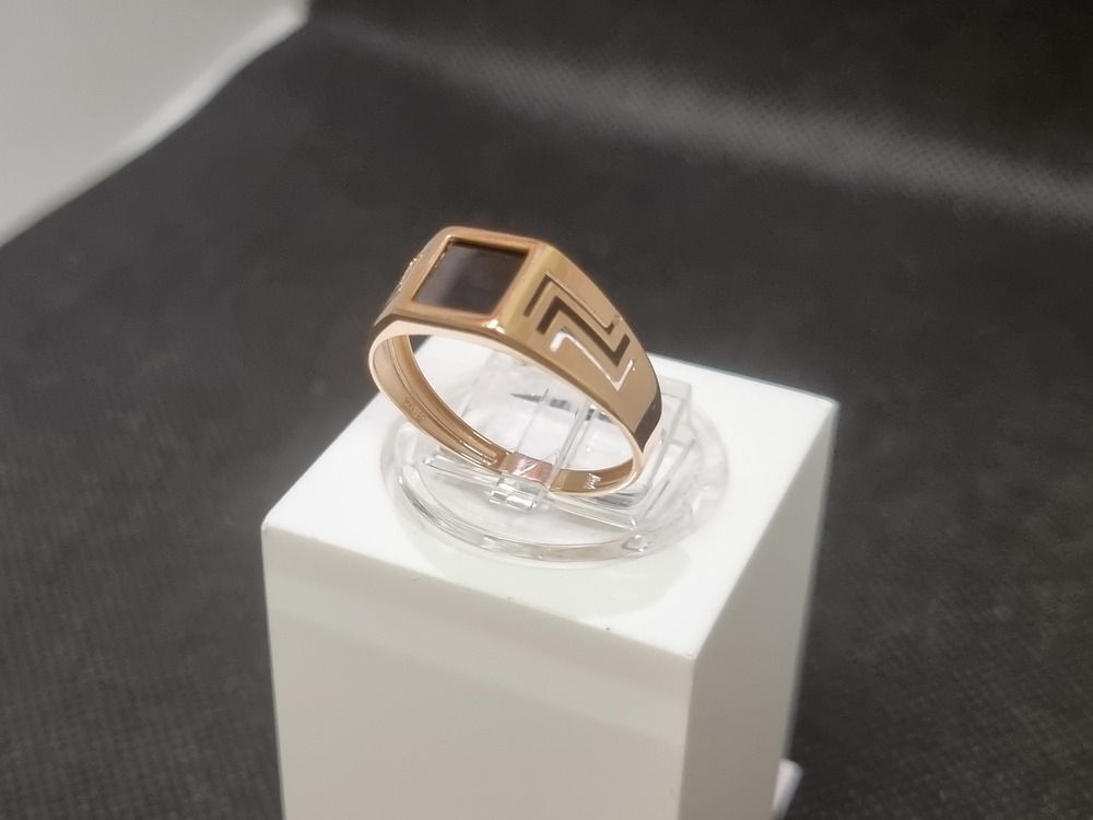 КОЛЬЦО ПЕЧАТКА с камнем (Au 585)