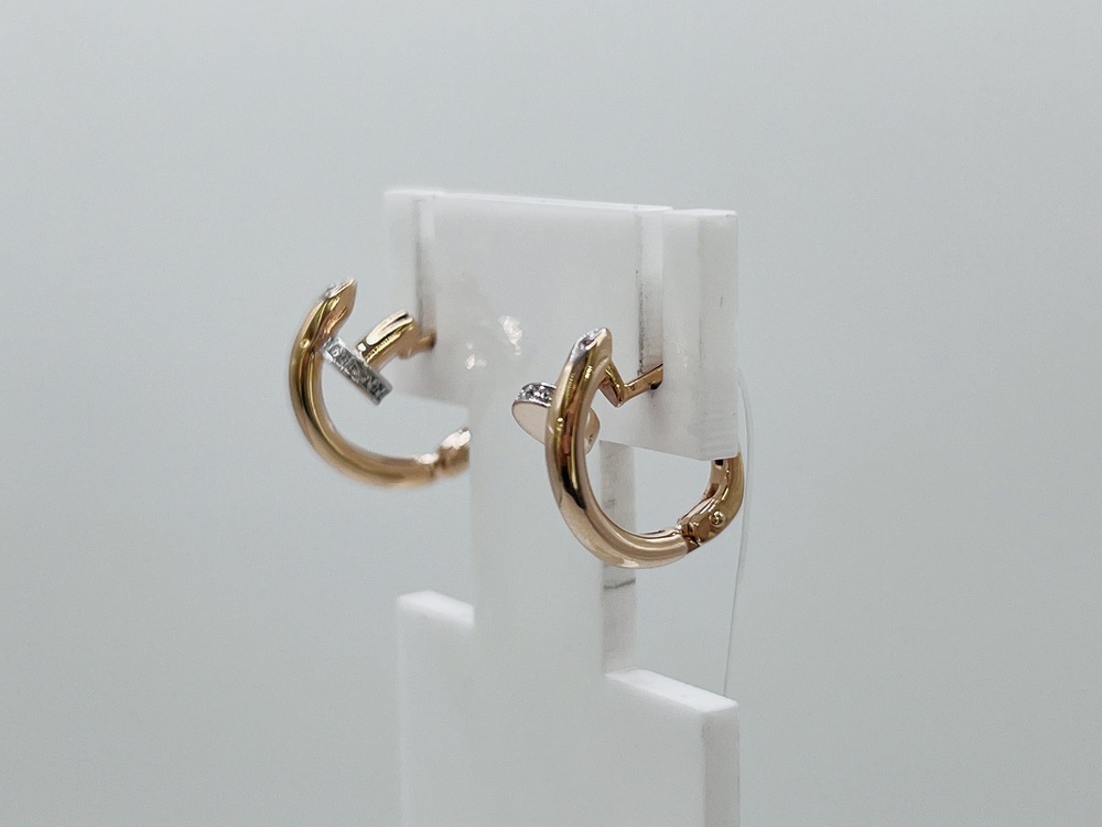 СЕРЬГИ С КАМНЯМИ (Au 585)