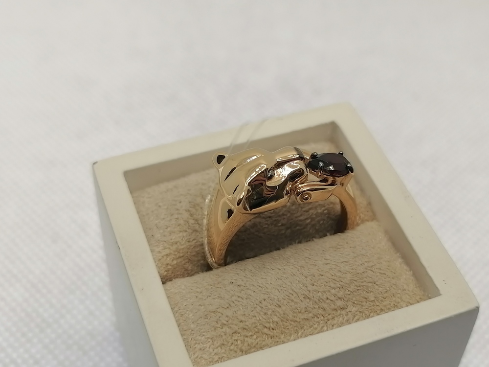 КОЛЬЦО ГРАНАТ (Au 585)