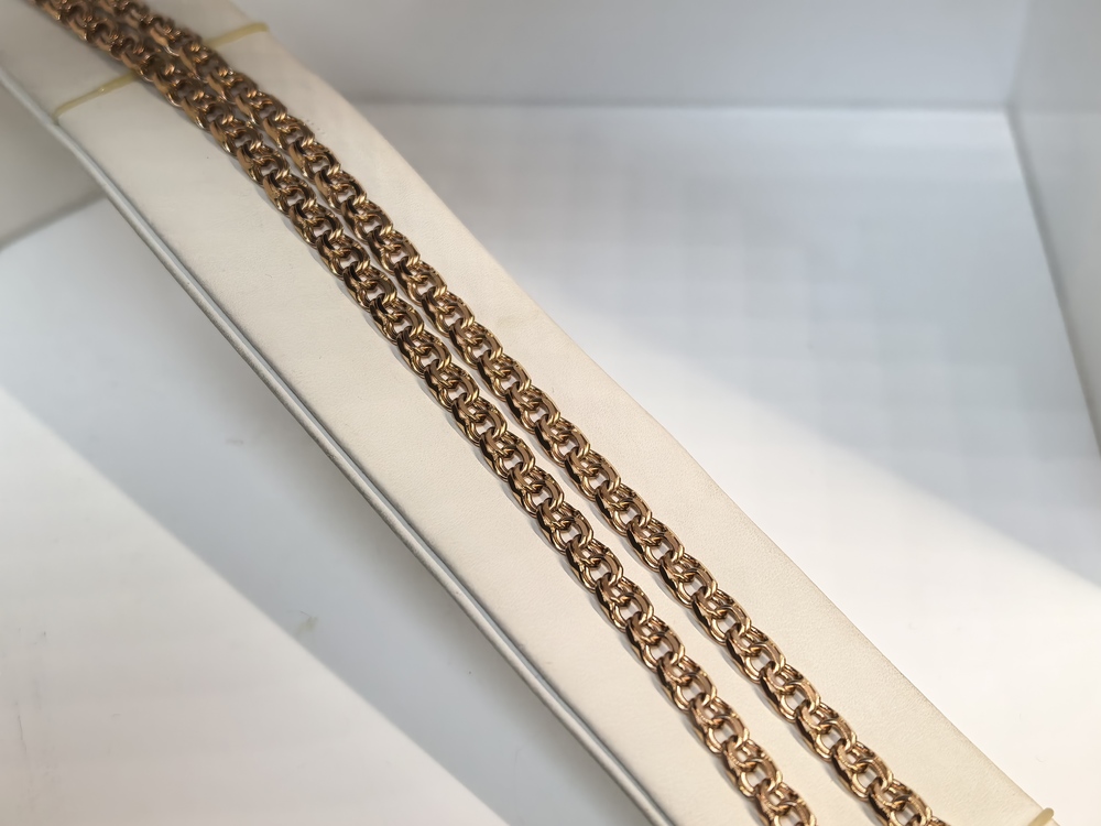 ЦЛБС585 ЦЕПЬ ПОЛНОВЕСНАЯ Бисмарк (Au 585)