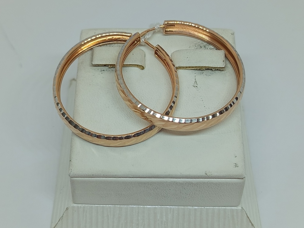 СКОН585 СЕРЬГИ КОНГО (Au 585) СКОН585 СЕРЬГИ КОНГО (Au 585)