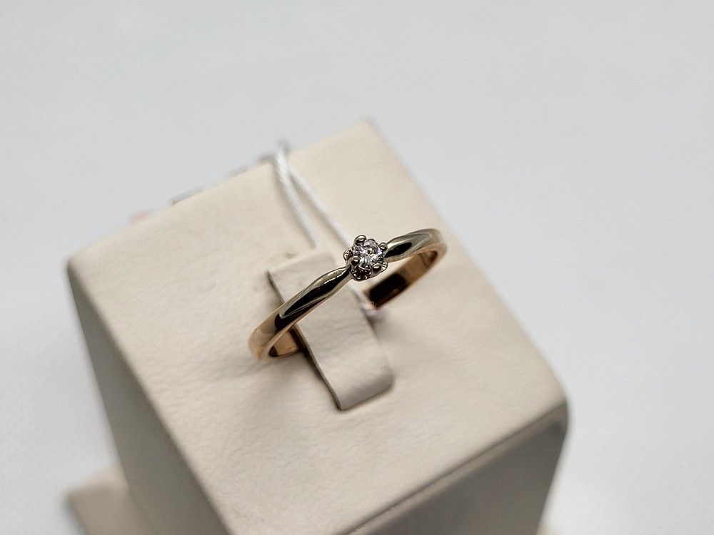 КОЛЬЦО БРИЛЛИАНТ Au 585