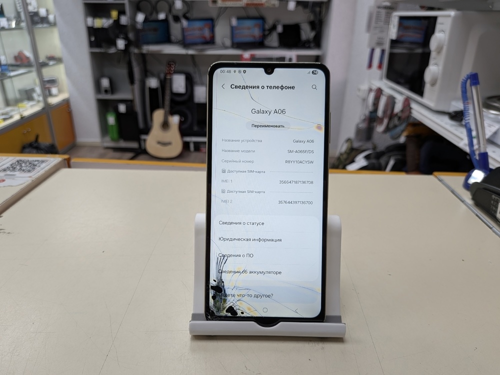 Смартфон Samsung Galaxy A06 4/128
