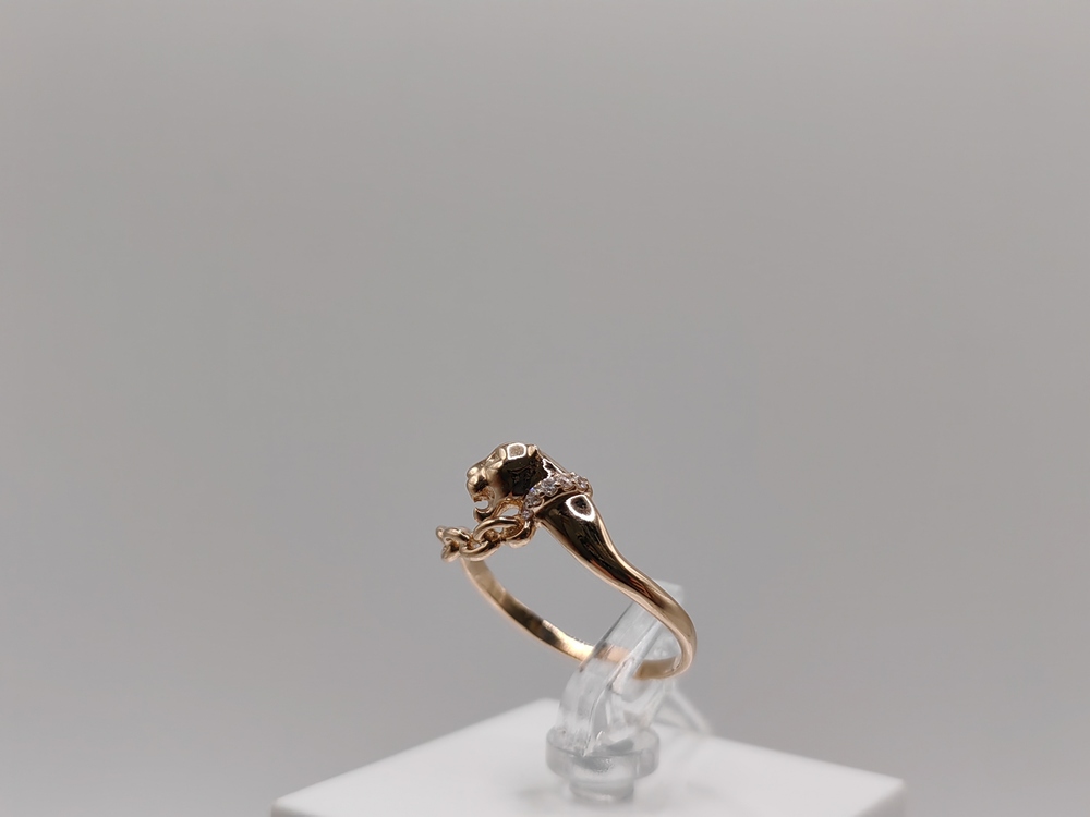 КОЛКМИ585 КОЛЬЦО С КАМНЯМИ (Au 585)