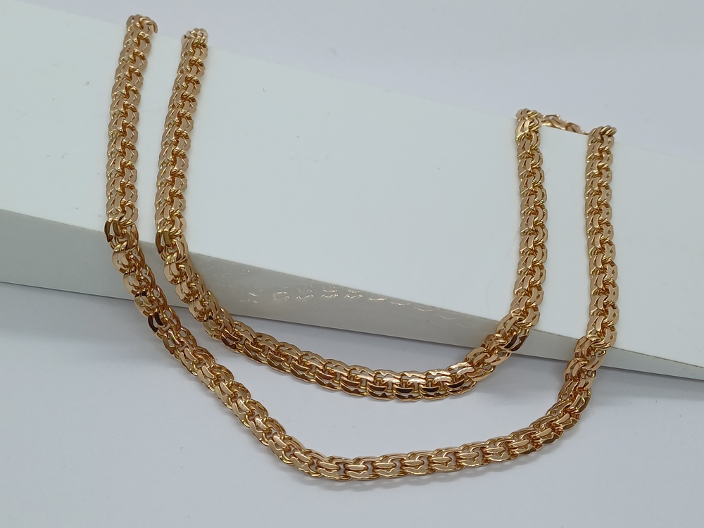 ЦЕПЬ ПОЛНОВЕСНАЯ Бисмарк (Au 585)