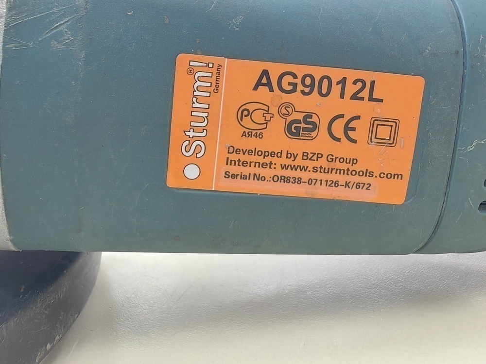 Угловая шлифмашина Sturm! AG9012T