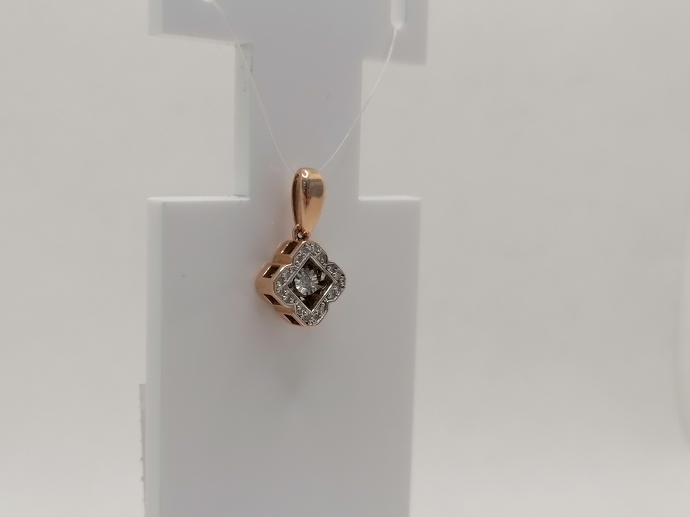 ПОДВЕСКА БРИЛЛИАНТ (Au 585)