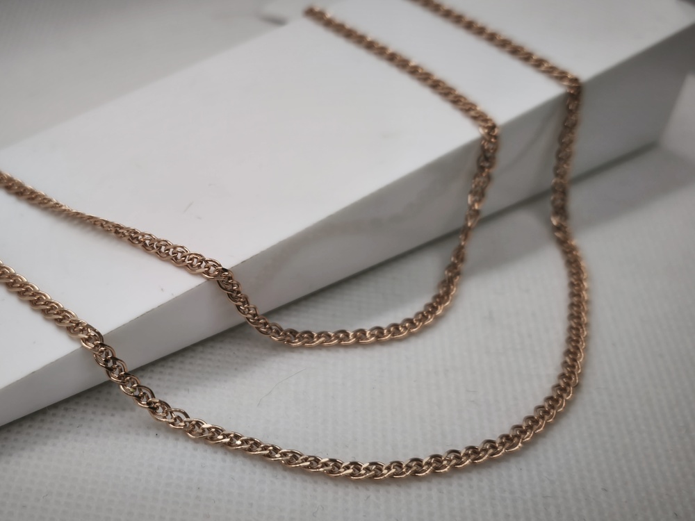 ЦЕПЬ ПУСТОТЕЛАЯ Нона (Au 585)