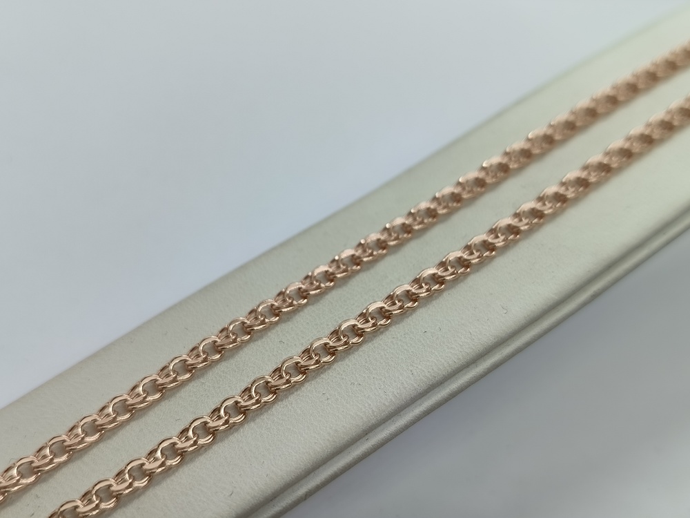 ЦЕПЬ ПУСТОТЕЛАЯ Бисмарк (Au 585)