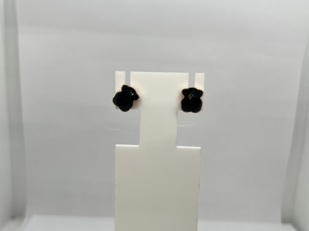 СЕРЬГИ ПУСЕТЫ с камнем (Au 585)