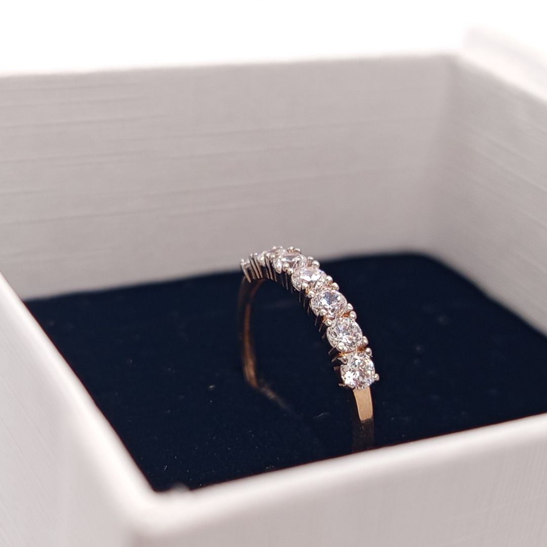 КОЛКМИ585 КОЛЬЦО С КАМНЯМИ (Au 585)