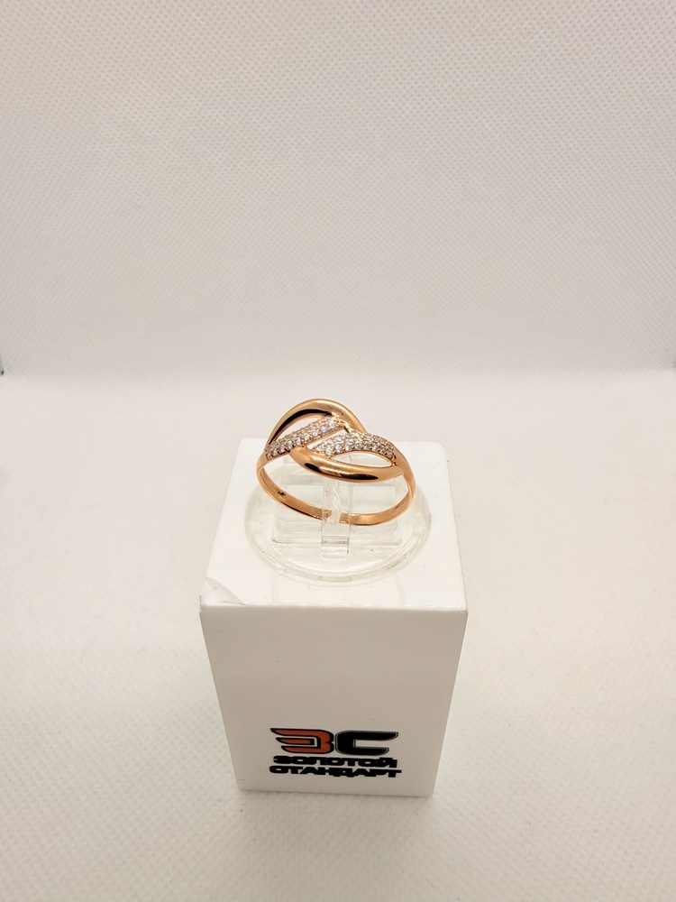 КОЛКМИ585 КОЛЬЦО С КАМНЯМИ (Au 585)