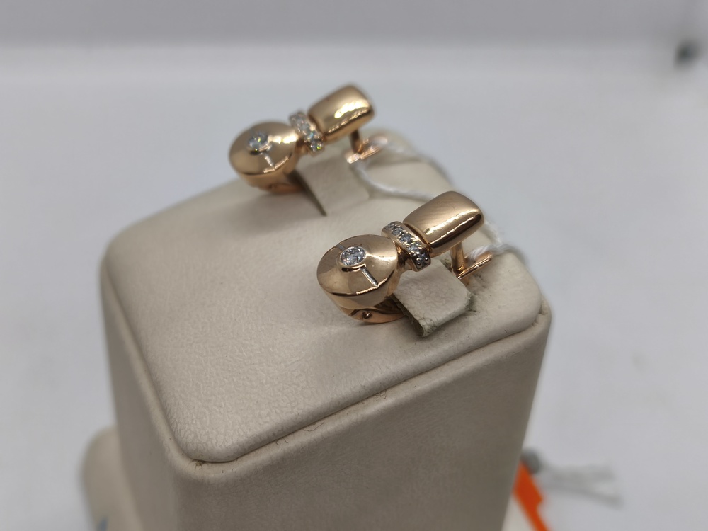 СЕРЬГИ БРИЛЛИАНТ (Au 585)