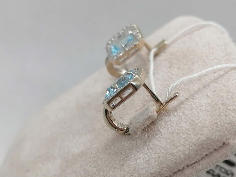 СКМИ585 СЕРЬГИ С КАМНЯМИ (Au 585) СКМИ585 СЕРЬГИ С КАМНЯМИ (Au 585)