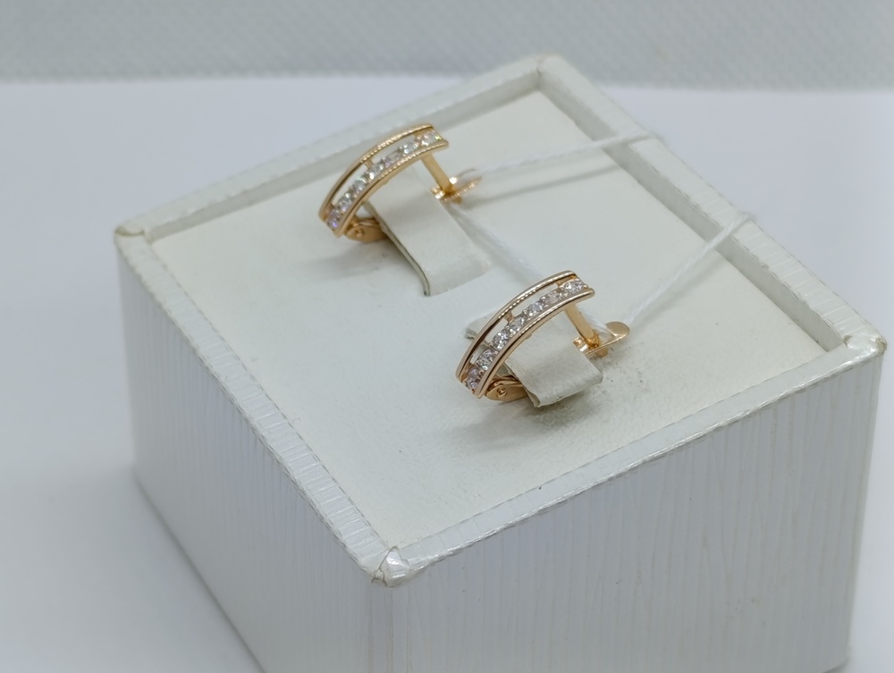 СКМИ585 СЕРЬГИ С КАМНЯМИ (Au 585) СКМИ585 СЕРЬГИ С КАМНЯМИ (Au 585)