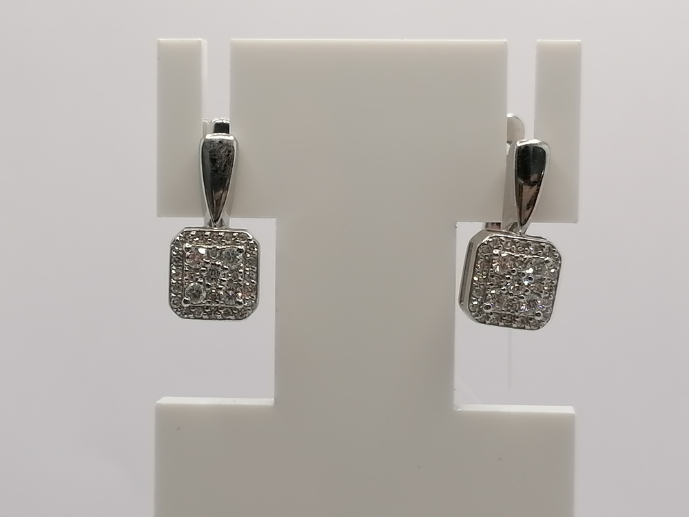 СЕРЬГИ БРИЛЛИАНТ (Au 585)