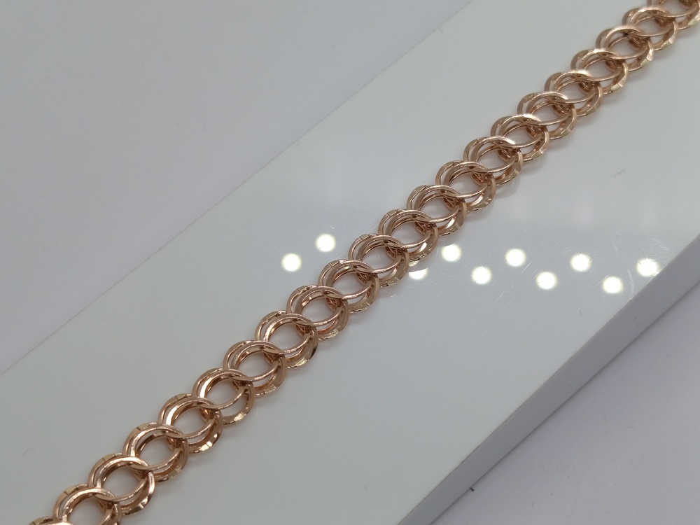 БРАСЛЕТ ПОЛНОВЕСНЫЙ Итальянка Au 585