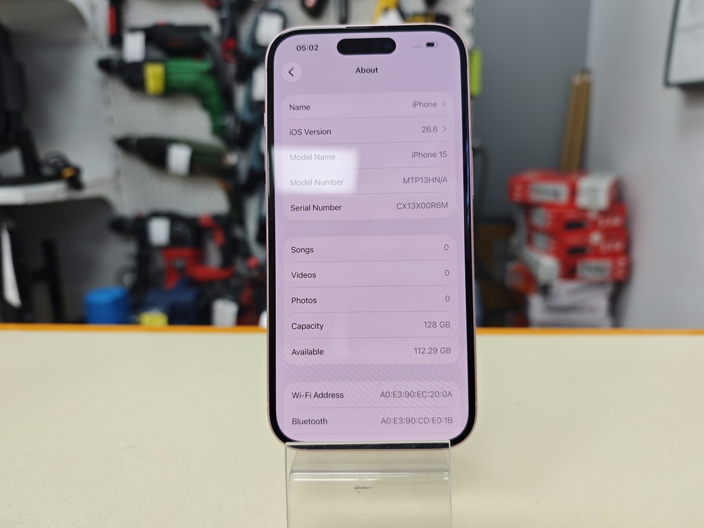 Смартфон Apple Iphone 15 128Gb
