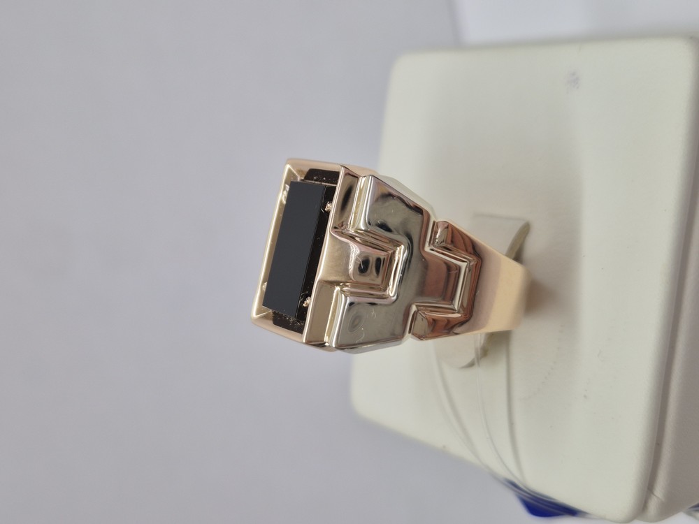 31-0314 КОЛЬЦО ПЕЧАТКА с камнем (Au 585)