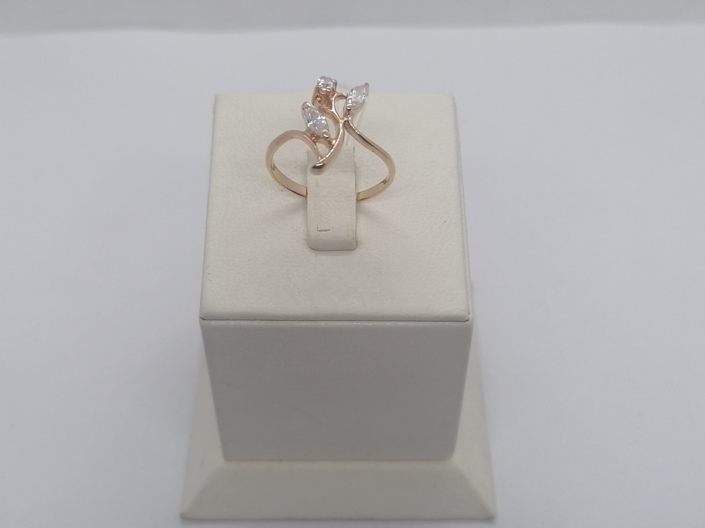 КОЛКМИ585 КОЛЬЦО С КАМНЯМИ (Au 585)