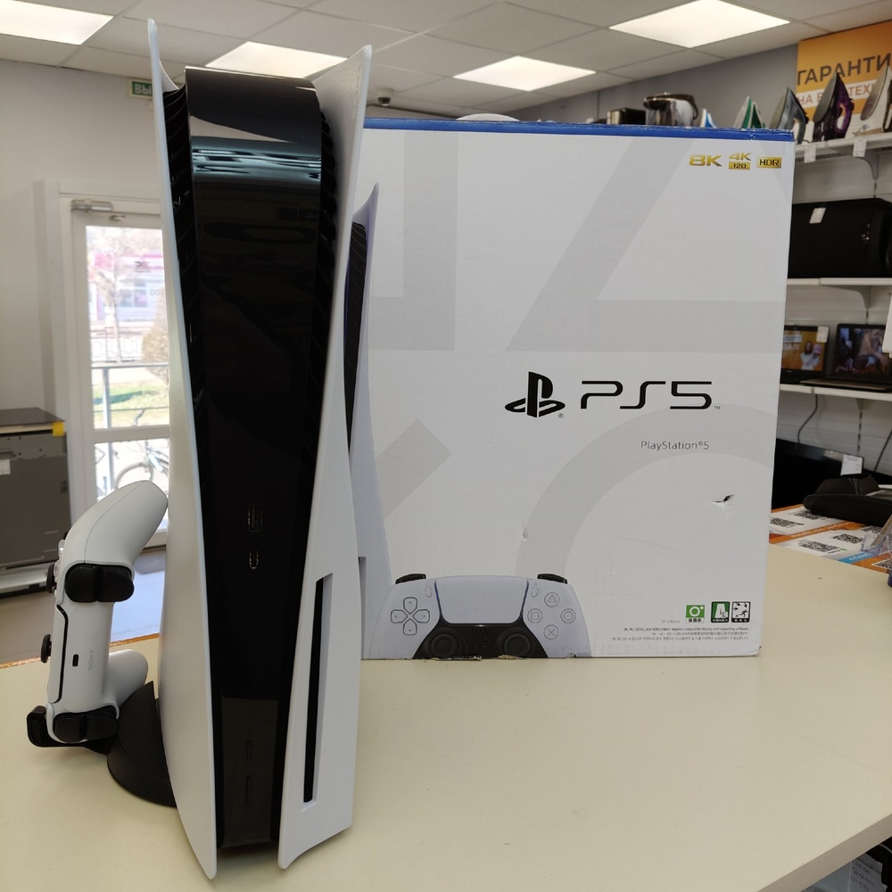 Игровая приставка PlayStation 5 825Gb (С дисководом)