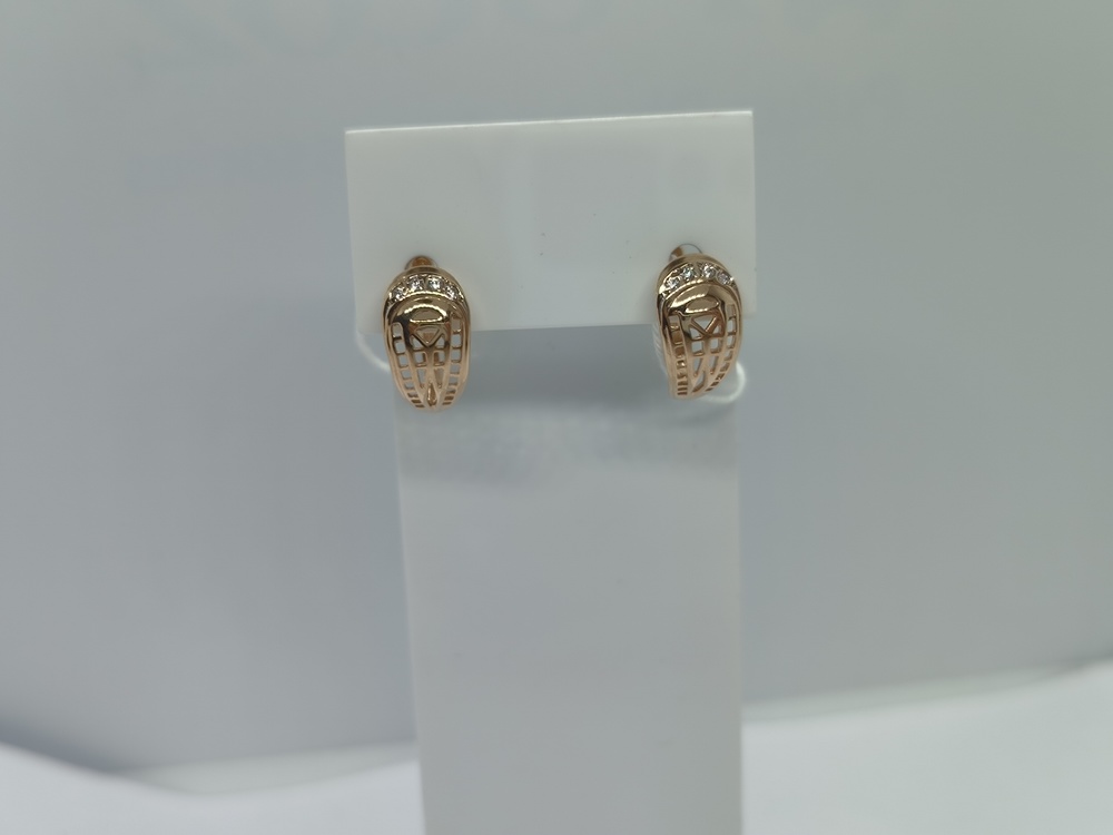 СЕРЬГИ С КАМНЯМИ (Au 585)