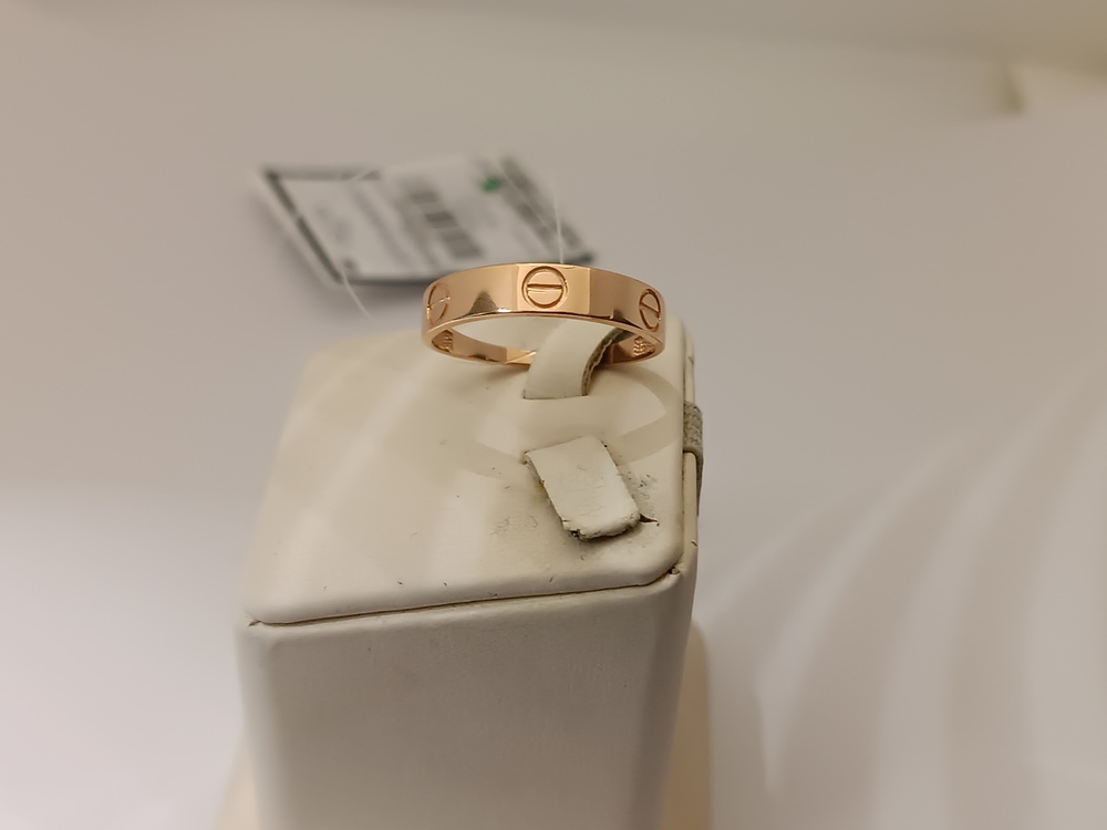 КОЛЬЦО БЕЗ КАМНЯ (Au 585)